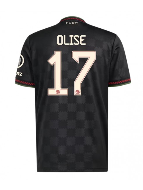 Billige Bayern Munich Michael Olise #17 Tredjedrakt 2025-26 Kortermet Billige Bayern Munich Michael Olise #17 Tredjedrakt 2025-26 Kortermet